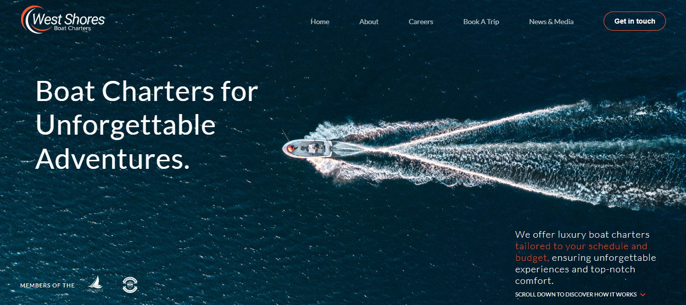 Custom website design for a small business in Bristol